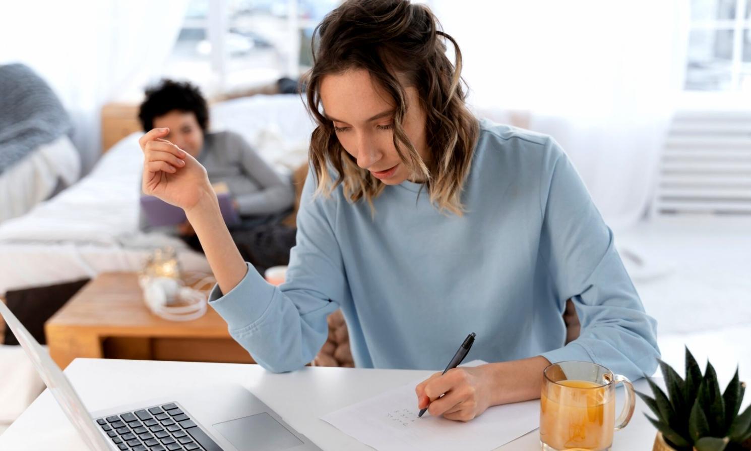 Collaborative budget planning session with stakeholders