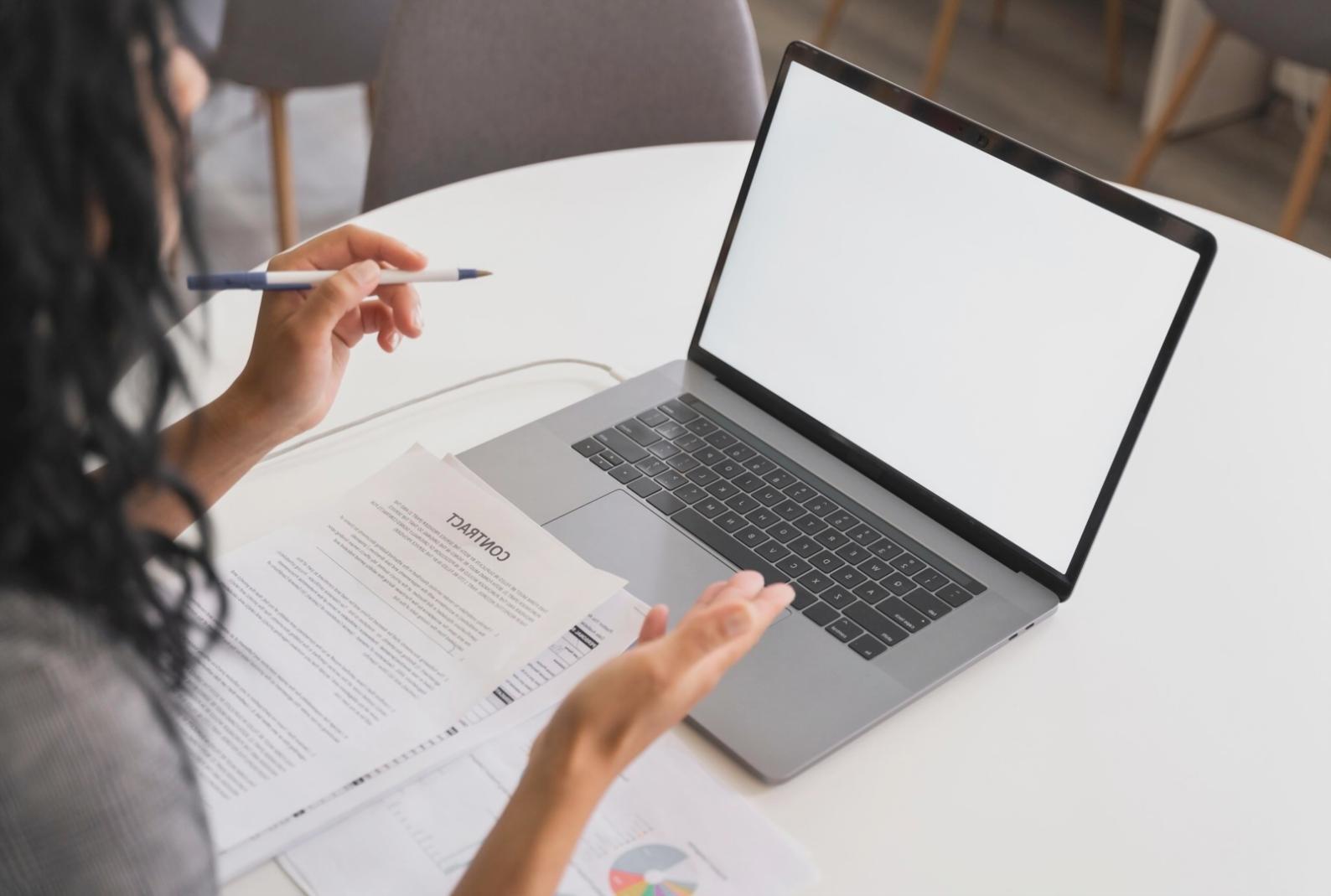 Professional discussing budget planning strategies